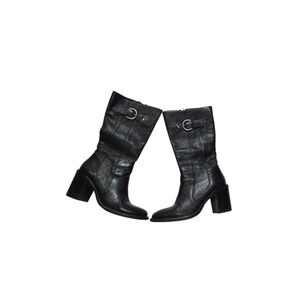 Women's Matisse Black Leather Boots Size 10M